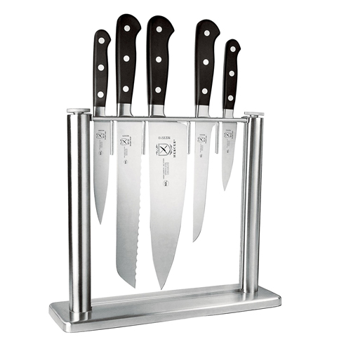 1. Mercer Culinary 6-Piece Knife Block Set