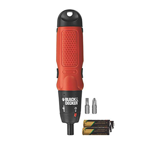 9. Black & Decker AS6NG Alkaline Cordless Screwdriver