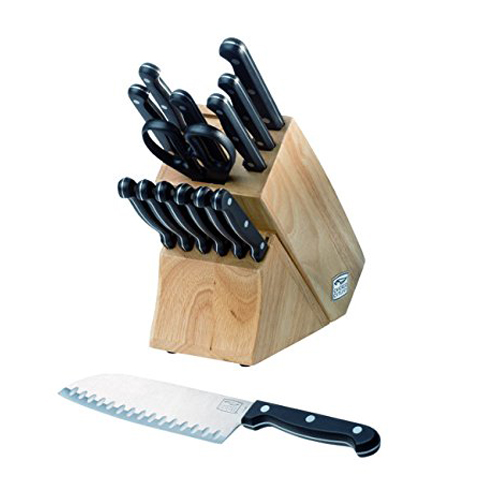 9. Chicago Cutlery Essentials 15-Piece Knife Set