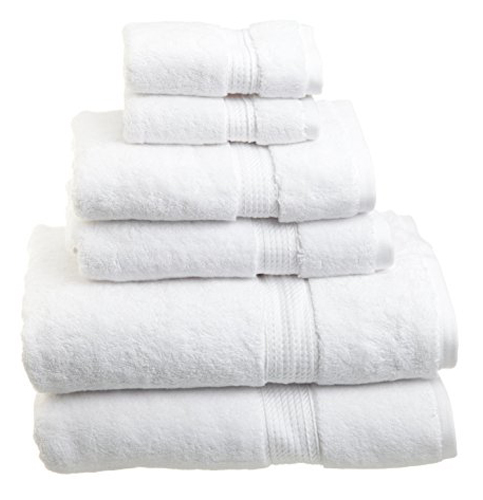 7. Superior 900 GSM Luxury Bathroom 6-Piece Towel Set