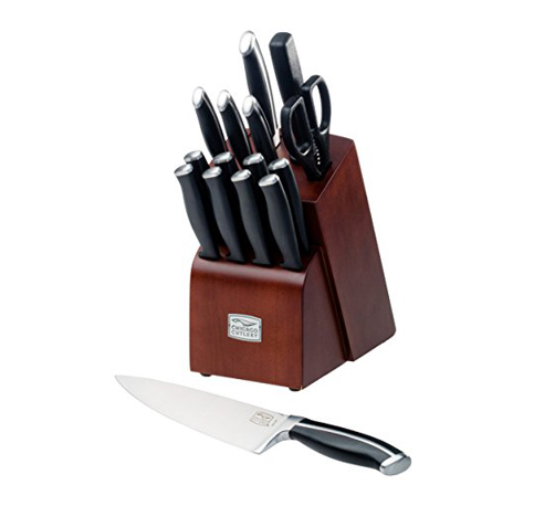 13. Chicago 16-Piece Belmont Block Knife Set