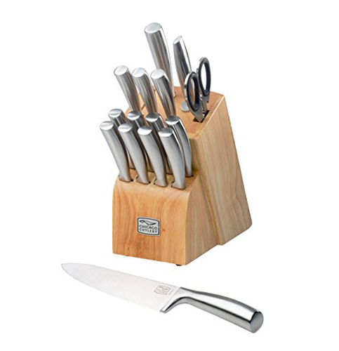 10. Chicago Cutlery Elston 16pc Block Set