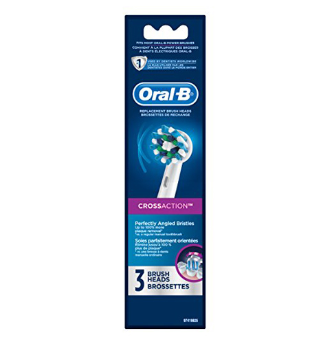 7. Oral-B Cross Action t Brush Heads 