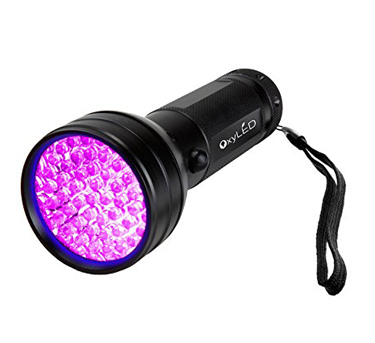 8. OxyLED OxyWild 51 LED Black light Flashlight, Urine Stain Detector