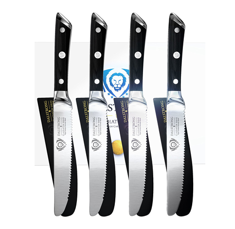 6. DALSTRONG Steak Knives Set