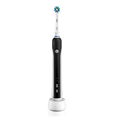 2. Oral B Black Pro 1000 Rechargeable Electric Toothbrush