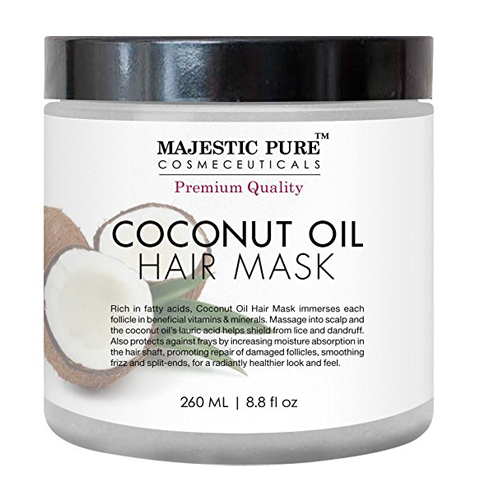 12. Majestic Pure Coconut Oil Hair Mask