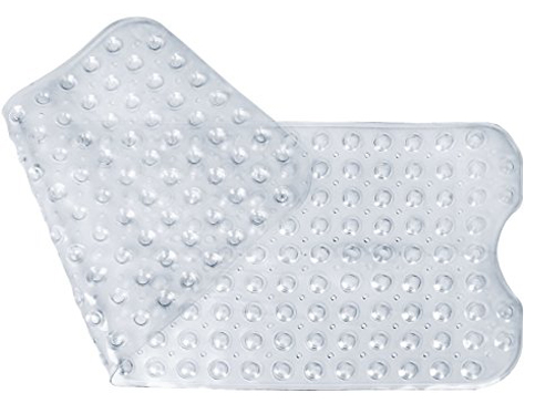 4. The Non-slip Clear PVC bathtub mat