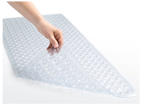 9. Gorilla grip Rectangle bath mat