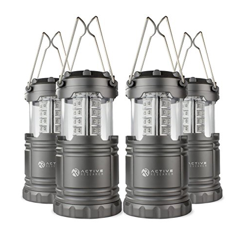 8. Active Research Pack of 4 LED Lantern