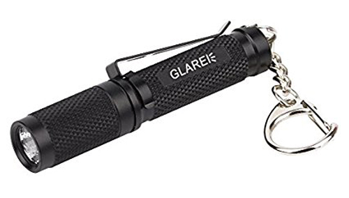 8. GLAREE E03 150 Lumens Keychain Flashlight