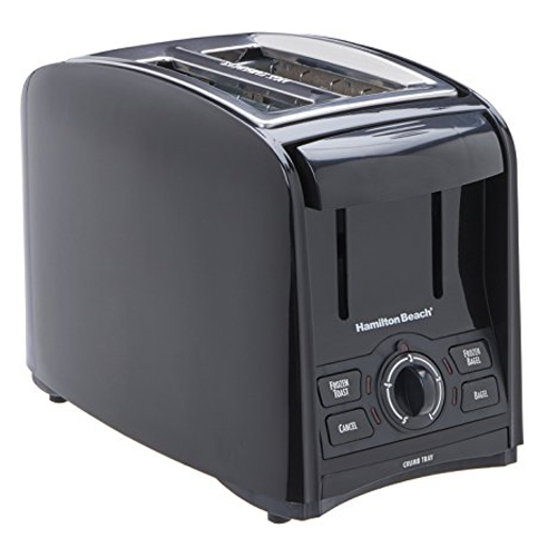 3. Hamilton Beach 2 Slice Cool Touch Toaster 