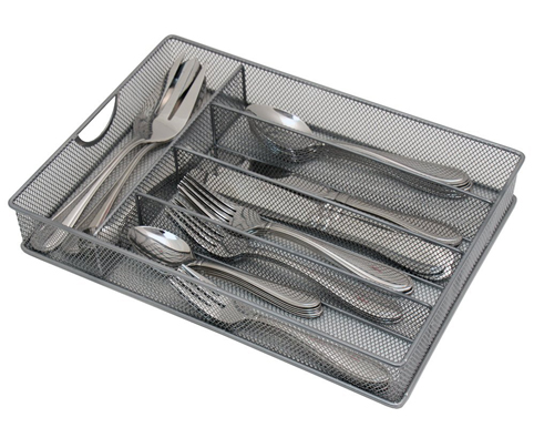 1. Storage Techngologies Mesh Cutlery Tray 