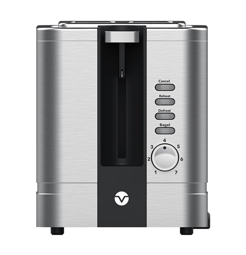 8. Vremi Toaster 2 Slice Stainless Steel