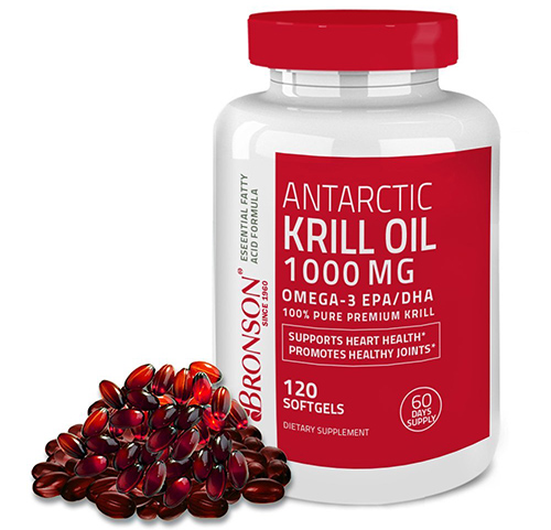 2. Bronson Antarctic Krill Oil 