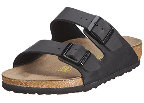 6. Birkenstock Arizona Soft Footbed Suede Sandals 