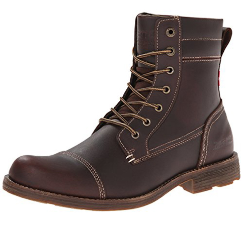 7. Levis Men's Lex II Lace-Up Boot 