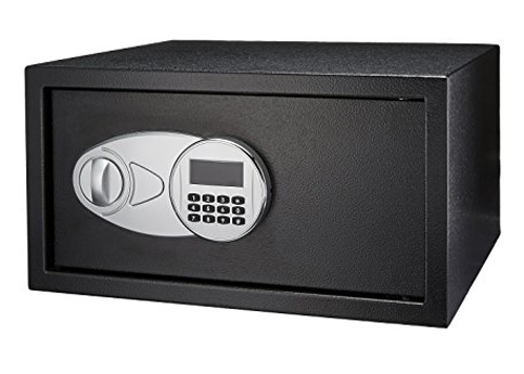 8. AmazonBasics Security Safe (1-Cubic Feet)