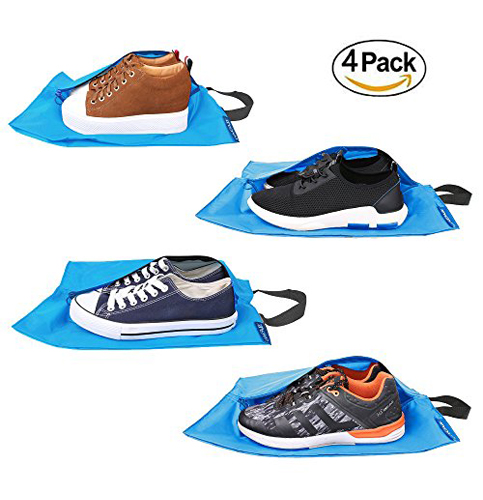 6. Bagail Set of 4 Lightweight Shoe Bags