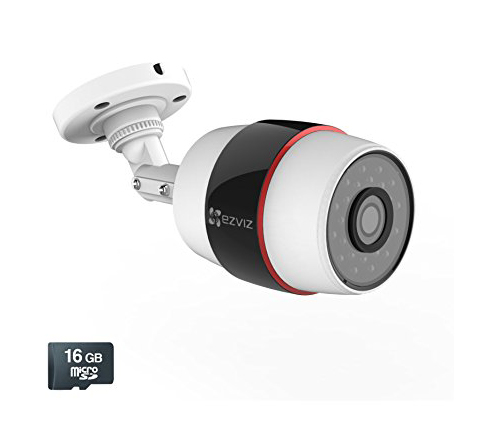 3. EZVIZ Husky Outdoor HD 1080p PoE & Wi-Fi Bullet Camera