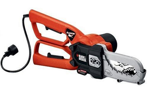 9. Black & Decker Electric Chain Saw (LP1000)