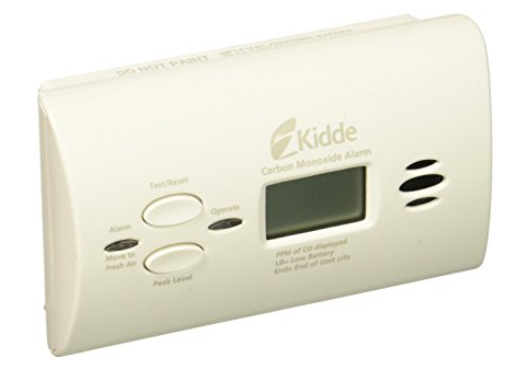 5. Kidde Carbon Monoxide Alarm (Battery-Operated) 