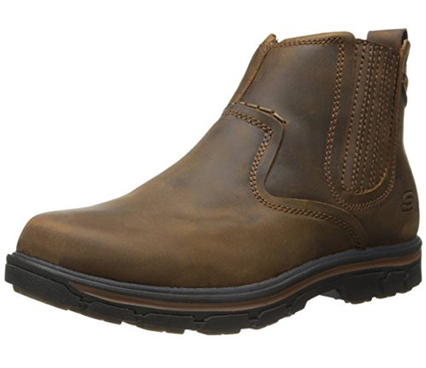 1. Skechers Men’s Chelsea Boot (Segment-Dorton)