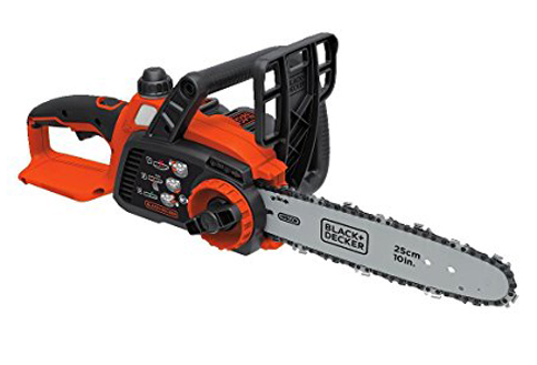 10. BLACK+DECKER 10” Chainsaw (LCS1020)