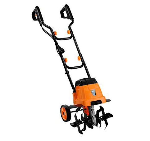 10. VonHaus 7 Amp Electric Tiller & Cultivator 