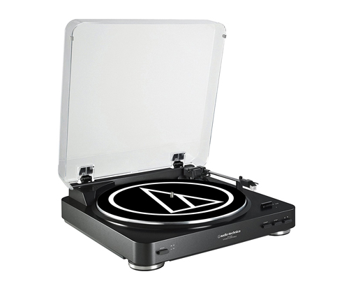 2. Audio-Technica Stereo Turntable (AT-LP60BK)