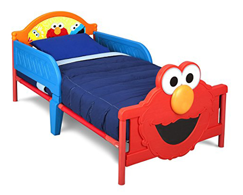 7. Delta Children 3D-Footboard Toddler Bed