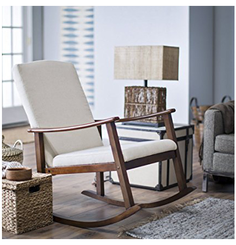 8. Belham Living Buttercream Rocking Chair