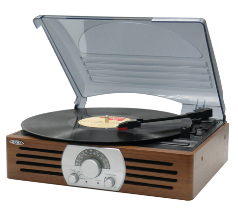 14. Jensen 3-Speed Turntable (JTA-222)