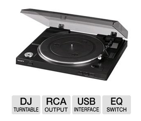 6. Sony Fully Automatic Stereo Turntable