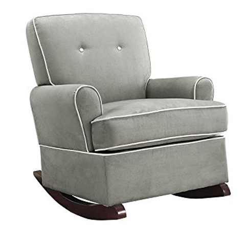 3. Baby Relax Gray Tinsley Rocker Chair