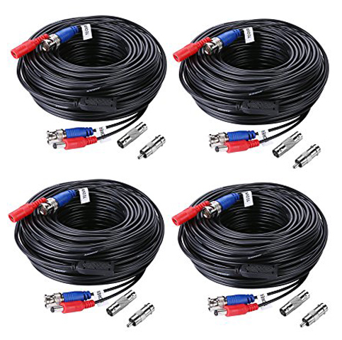 10. ANNKE 100 Feet 2-in-1 Power Cable