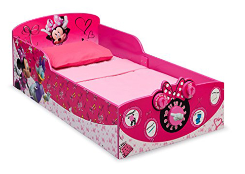 6. Delta Children Interactive Wood Toddler Bed