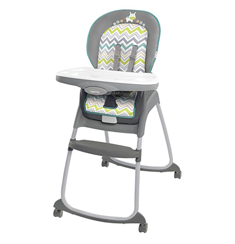 1. Ingenuity Trio 3-in-1 Ridgedale High Chair