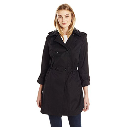 10. Lark & Ro Double Breasted Trench Coat for women