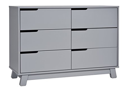 1. Babyletto Grey 6-Drawer Double Dresser