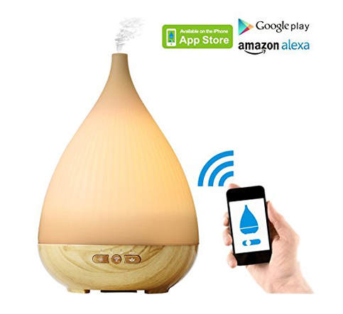 10. POLEND Amazon Alexa Compatible SMART Essential Oil Diffuser