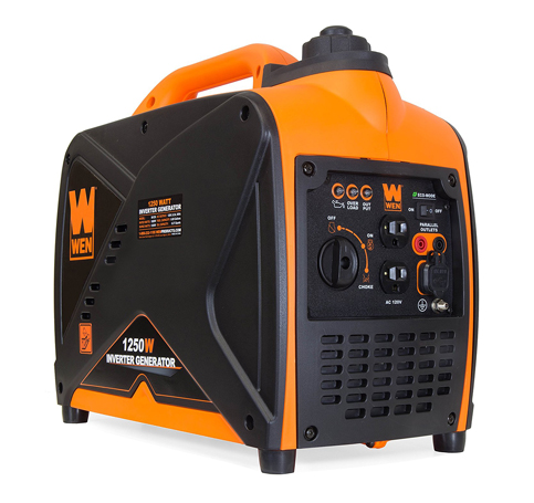 6. WEN 56125i Super Quiet 1250W generators