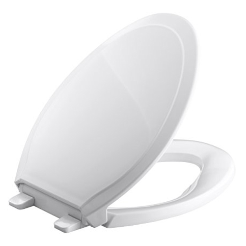 7. KOHLER K-4734-0 Elongated Toilet Seat