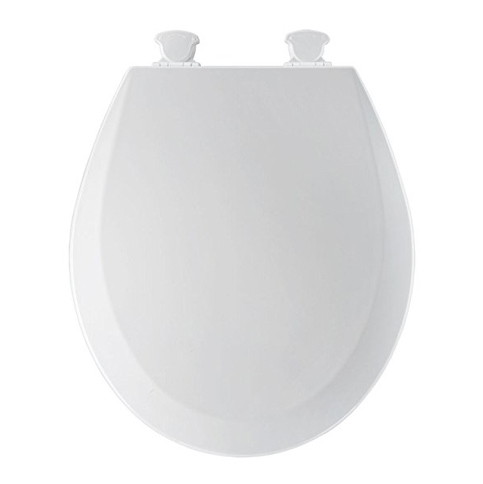 1. Bemis 500EC000 Round Toilet Seat