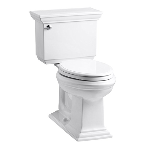 9. KOHLER K-3819-0 Memoirs Comfort Two-Piece Toilet