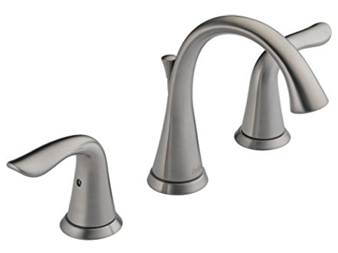 4. Delta 3538-SSMPU-DST Two Handle Bathroom Faucet