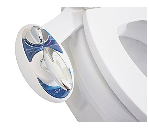 5. Luxe Bidet Neo 180 Dual Nozzle Bidet Attachment