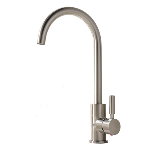 7 Comllen Single Handle and Single Lever Stainless Steel Kitchen Faucet