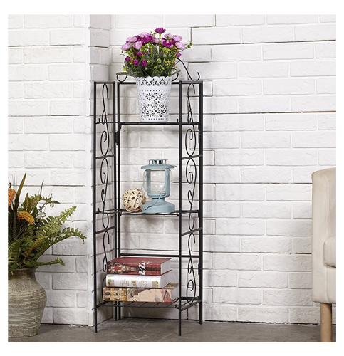 2. Amagabeli three Tier Wire Shelf Shelving Unit 