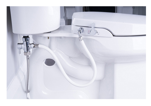 8. GenieBidet Seat with Self Cleaning Dual Nozzle